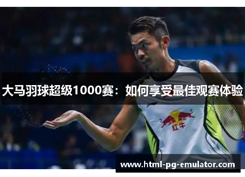 大马羽球超级1000赛：如何享受最佳观赛体验