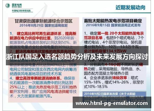 浙江队国足入选名额趋势分析及未来发展方向探讨 浙江队国足入选名额趋势分析及未来发展方向探讨