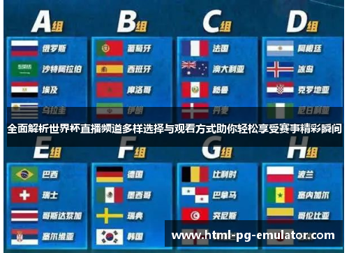 全面解析世界杯直播频道多样选择与观看方式助你轻松享受赛事精彩瞬间 全面解析世界杯直播频道多样选择与观看方式助你轻松享受赛事精彩瞬间
