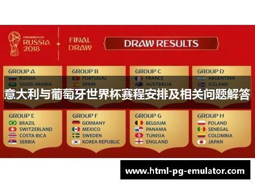 意大利与葡萄牙世界杯赛程安排及相关问题解答 意大利与葡萄牙世界杯赛程安排及相关问题解答